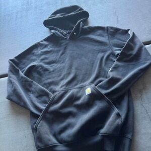 Carhartt Men's Gray Loose Fit Hoodie